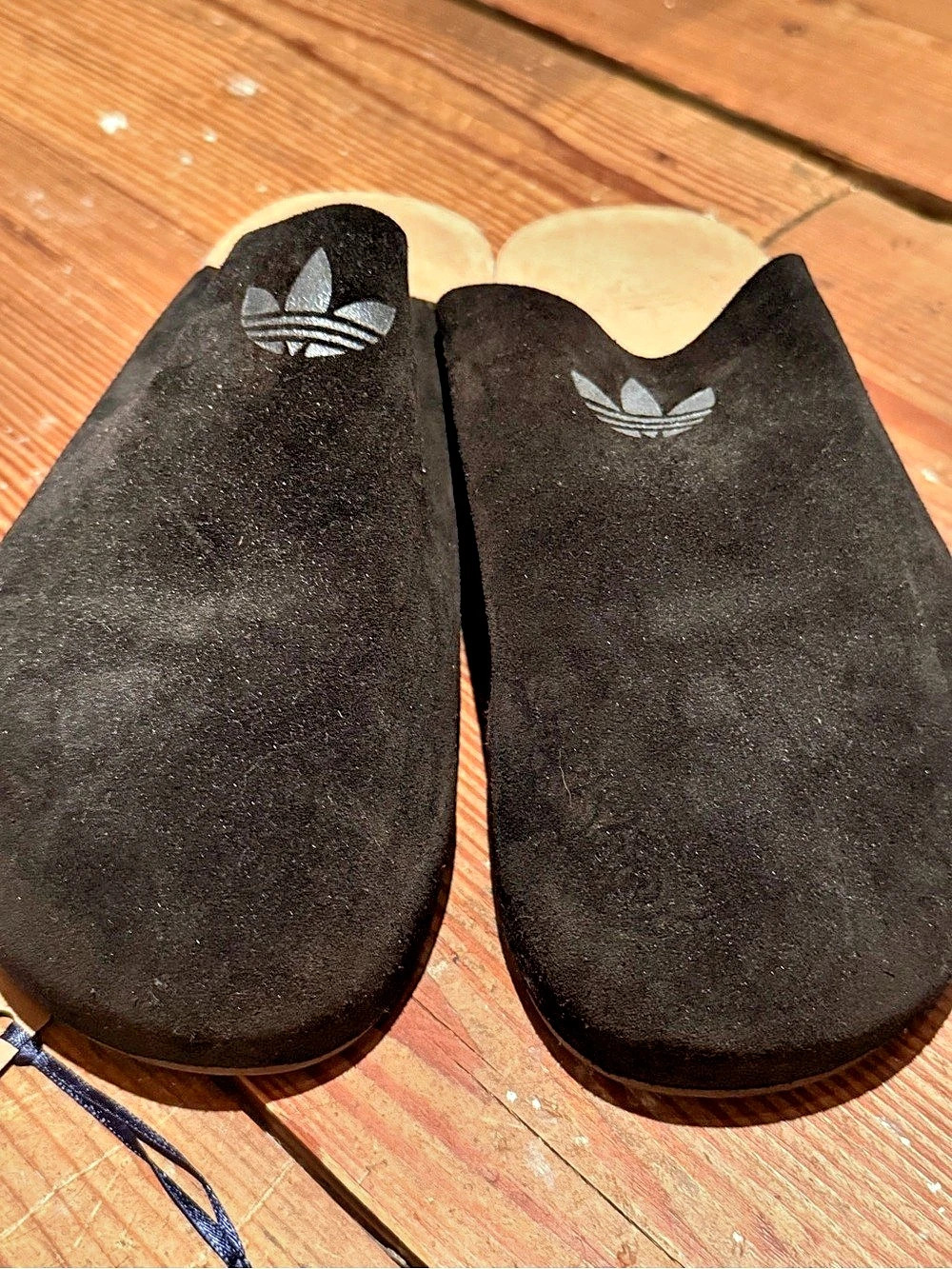 adidas Adimule Slides Core Black Slip-On Mules men’s 7.5